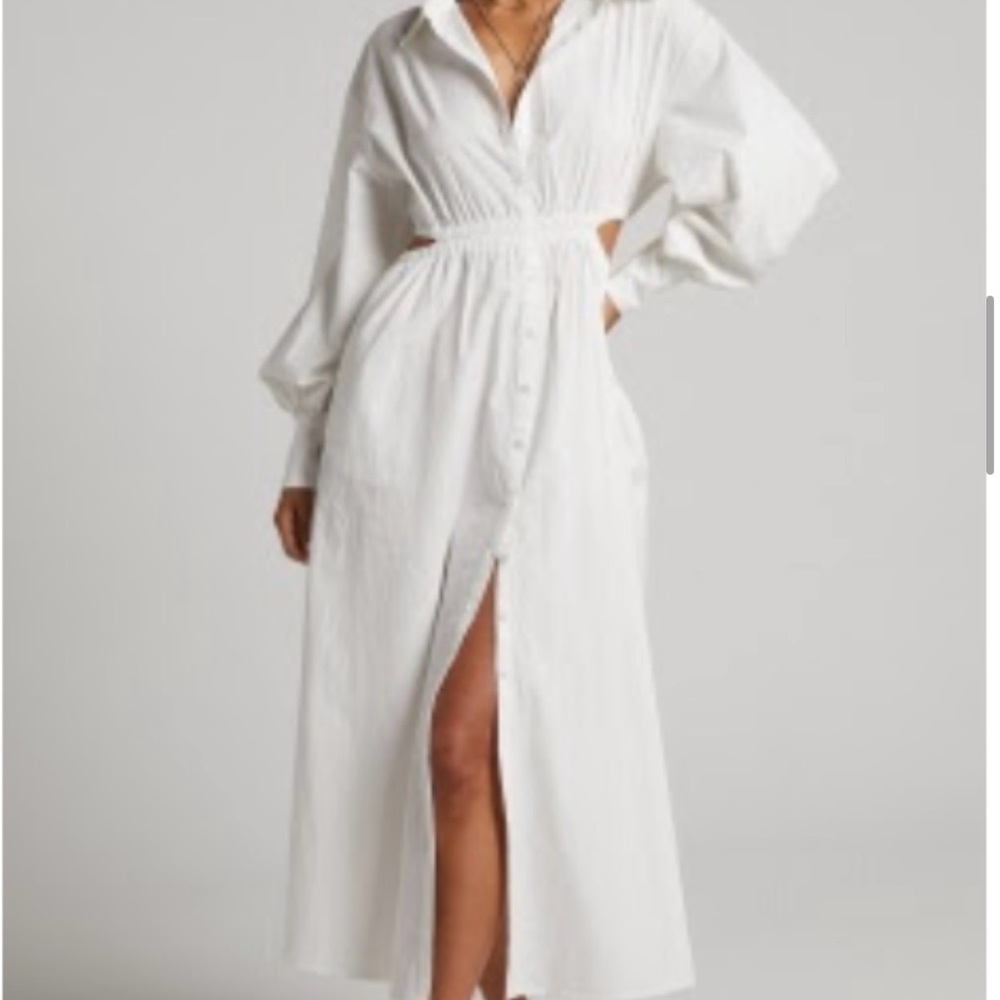 Showpo White Maxi Dress